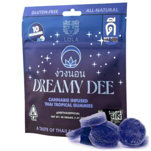 Dee-Thai-x-Lola-Holistics-Dreamy-DEE-Indica-10-x-10mg-Infused-Gummies-100mg-155ba674-1faf-41a6-983b-529d4a275b42 Buy Dreamy Dee Rosin Gummies