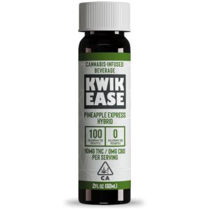 Buy Kwik Ease Hybrid THC Pineapple Express Shot (100mg)