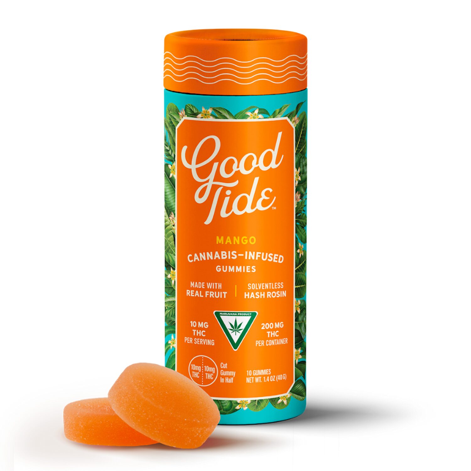 Buy Mango - Solventless Hash Rosin Gummies