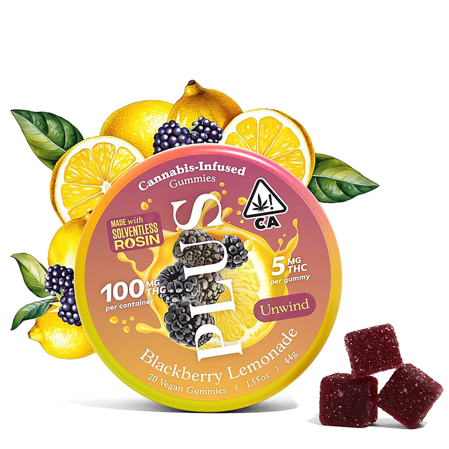 Buy Blackberry Lemonade Rosin Gummies